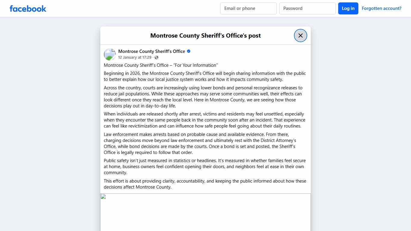 Montrose County... - Montrose County Sheriff's Office | Facebook